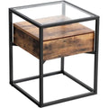 Athens Rustic Bedside Table